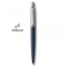 Parker Jotter Royal Blue Chrome Colour Trim Ballpoint Pen 1953186