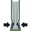 Tapa ImpressBind Leitz Rígida 10.5 mm.P/10 Azul